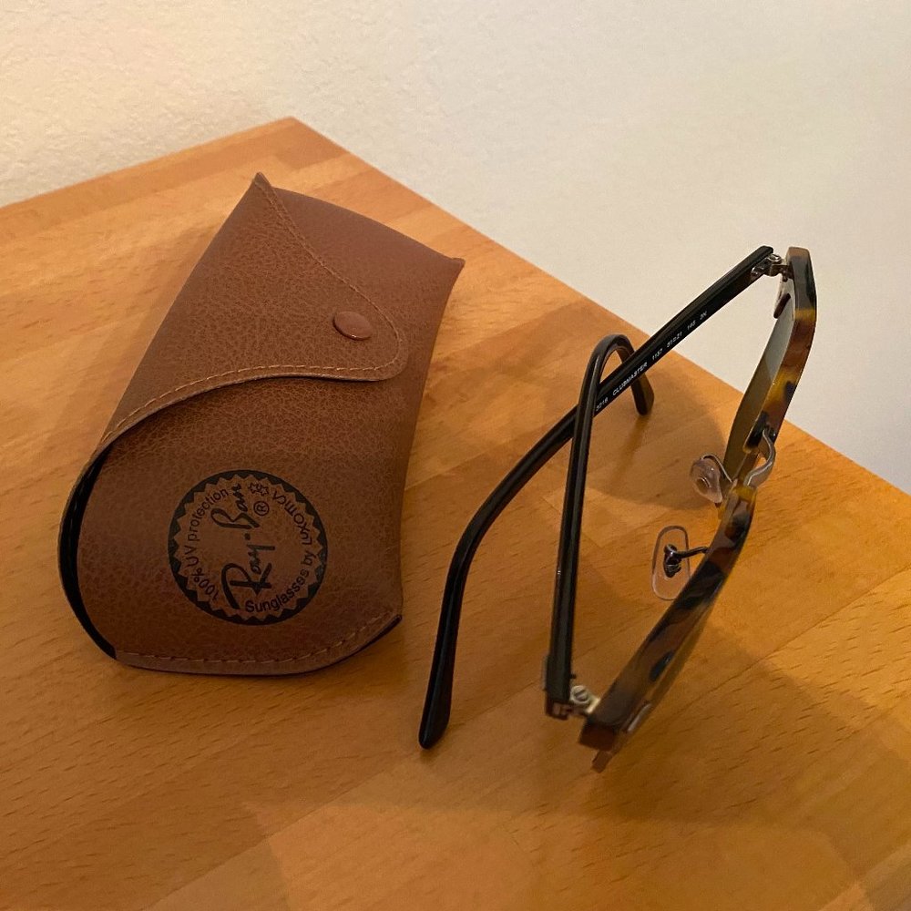 Ray-Ban Tortoise clubmaster Sunglasses